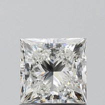 1.01 Carat H-VS2 Princess Cut Natural Diamond Certified By GIA