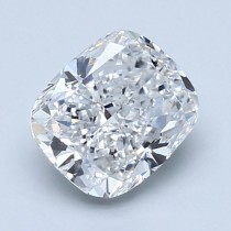 1.85 Carat D-VS2 Cushion Cut Natural Diamond