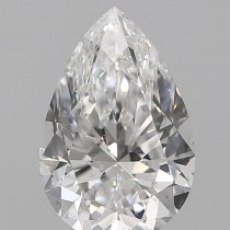 0.06 Carat D-VS2 Pear Shaped Natural Diamond 0.06 Carat D-VS2 Pear Shaped Natural Diamond