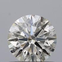 0.73 Carat K-VVS2 Round Natural Diamond Certified By GIA