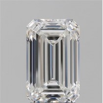 3.20 Carat G-VVS1 Emerald Cut Natural Diamond