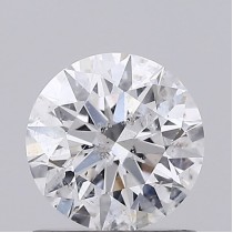 0.81 Carat E-I1 Round Natural Diamond