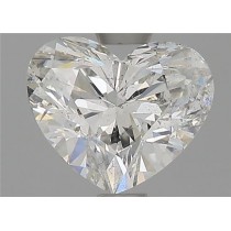 1.11 Carat H-SI2 Heart Shaped Natural Diamond