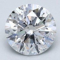 2.50 Carat D-I1 Round Natural Diamond 2.50 Carat D-I1 Round Natural Diamond