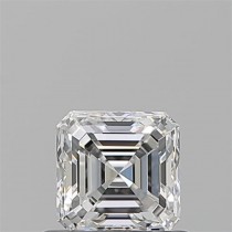 0.71 Carat E-VVS1 Asscher Cut Natural Diamond 0.71 Carat E-VVS1 Asscher Cut Natural Diamond