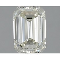 1.70 Carat K-VS1 Emerald Cut Natural Diamond