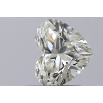 0.64 Carat K-VS2 Heart Shaped Natural Diamond 0.64 Carat K-VS2 Heart Shaped Natural Diamond