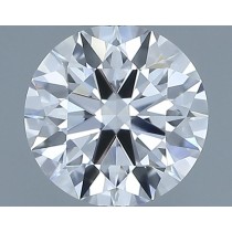 0.41 Carat D-VVS2 Round Natural Diamond Certified By GIA