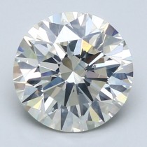 2.68 Carat K-SI1 Round Natural Diamond