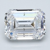1.90 Carat D-SI1 Emerald Cut Natural Diamond