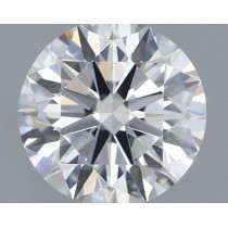 0.62 Carat G-VVS2 Round Natural Diamond Certified By GIA