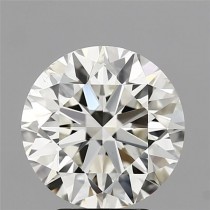 3.54 Carat K-VS2 Round Natural Diamond