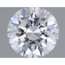 1.29 Carat D-SI1 Round Natural Diamond