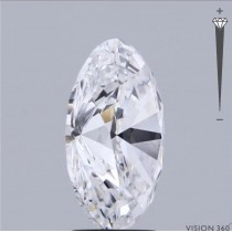 3.91 Carat D-SI1 Oval Natural Diamond 3.91 Carat D-SI1 Oval Natural Diamond