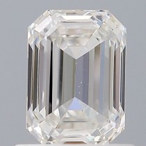 0.84 Carat E-VS1 Emerald Cut Natural Diamond