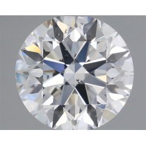 1.30 Carat D-SI1 Round Natural Diamond