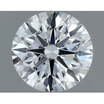 0.80 Carat E-VS1 Round Natural Diamond Certified By GIA
