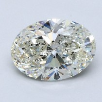 2.01 Carat K-SI2 Oval Natural Diamond 2.01 Carat K-SI2 Oval Natural Diamond