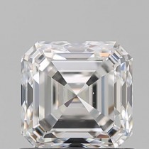 1.02 Carat F-VS2 Asscher Cut Natural Diamond