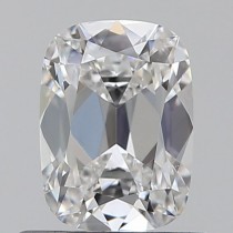 0.60 Carat E-VS2 Cushion Cut Natural Diamond