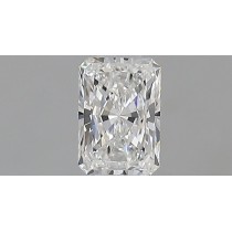 0.42 Carat F-VVS2 Radiant Cut Natural Diamond