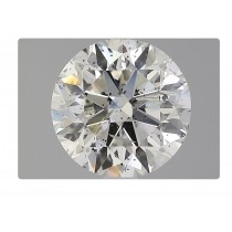 3.52 Carat I-I1 Round Natural Diamond 3.52 Carat I-I1 Round Natural Diamond