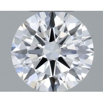 0.30 Carat F-SI1 Round Natural Diamond Certified By GIA