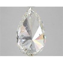 4.02 Carat J-SI1 Pear Shaped Natural Diamond 4.02 Carat J-SI1 Pear Shaped Natural Diamond