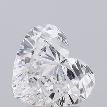 1.64 Carat F-I1 Heart Shaped Natural Diamond