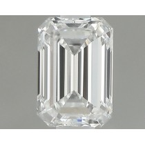 0.42 Carat E-IF Emerald Cut Natural Diamond