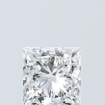Lab Created 1.54 Carat D-VVS2 Princess Cut Diamond