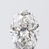 Lab Created 1.65 Carat G-VS1 Oval Diamond
