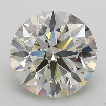 Lab Created 3.07 Carat J-VS2 Round Diamond Lab Created 3.07 Carat J-VS2 Round Diamond