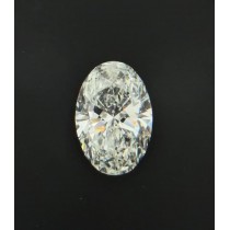 5.57 Carat F-SI2 Oval Natural Diamond