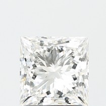 Lab Created 2.18 Carat F-VVS2 Princess Cut Diamond