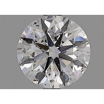 1.30 Carat D-I1 Round Natural Diamond