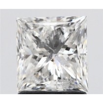 1.60 Carat G-I1 Princess Cut Natural Diamond 1.60 Carat G-I1 Princess Cut Natural Diamond