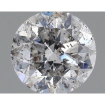 0.90 Carat G-I1 Round Natural Diamond
