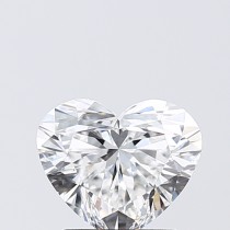 Lab Created 1.66 Carat E-VS1 Heart Shaped Diamond Lab Created 1.66 Carat E-VS1 Heart Shaped Diamond