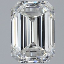 2.01 Carat F-VS1 Emerald Cut Natural Diamond