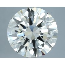 3.78 Carat J-VVS1 Round Natural Diamond 3.78 Carat J-VVS1 Round Natural Diamond
