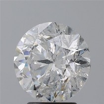 3.00 Carat F-I1 Round Natural Diamond 3.00 Carat F-I1 Round Natural Diamond