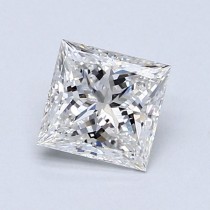 0.95 Carat E-SI1 Princess Cut Natural Diamond 0.95 Carat E-SI1 Princess Cut Natural Diamond