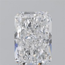 1.70 Carat D-VS2 Radiant Cut Natural Diamond
