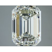 4.05 Carat J-VS1 Emerald Cut Natural Diamond Certified By IGI