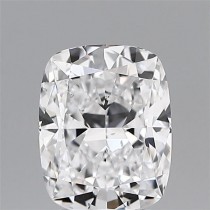 3.08 Carat D-SI1 Cushion Cut Natural Diamond