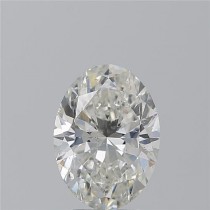 3.16 Carat H-SI2 Oval Natural Diamond 3.16 Carat H-SI2 Oval Natural Diamond