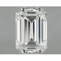 0.66 Carat G-SI1 Emerald Cut Natural Diamond 0.66 Carat G-SI1 Emerald Cut Natural Diamond