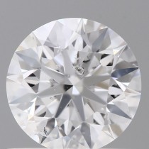 0.58 Carat D-I1 Round Natural Diamond 0.58 Carat D-I1 Round Natural Diamond
