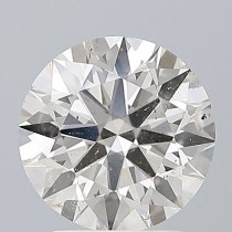 2.11 Carat K-SI2 Round Natural Diamond